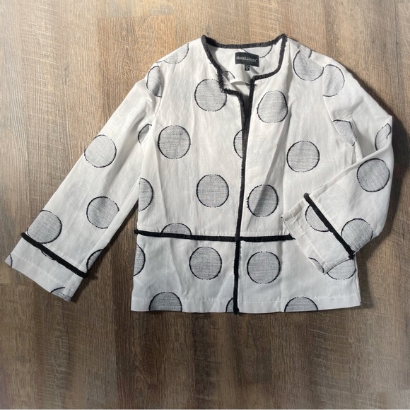 🇨🇦FRANK LYMAN Linen jacket size S - Picture 13 of 13